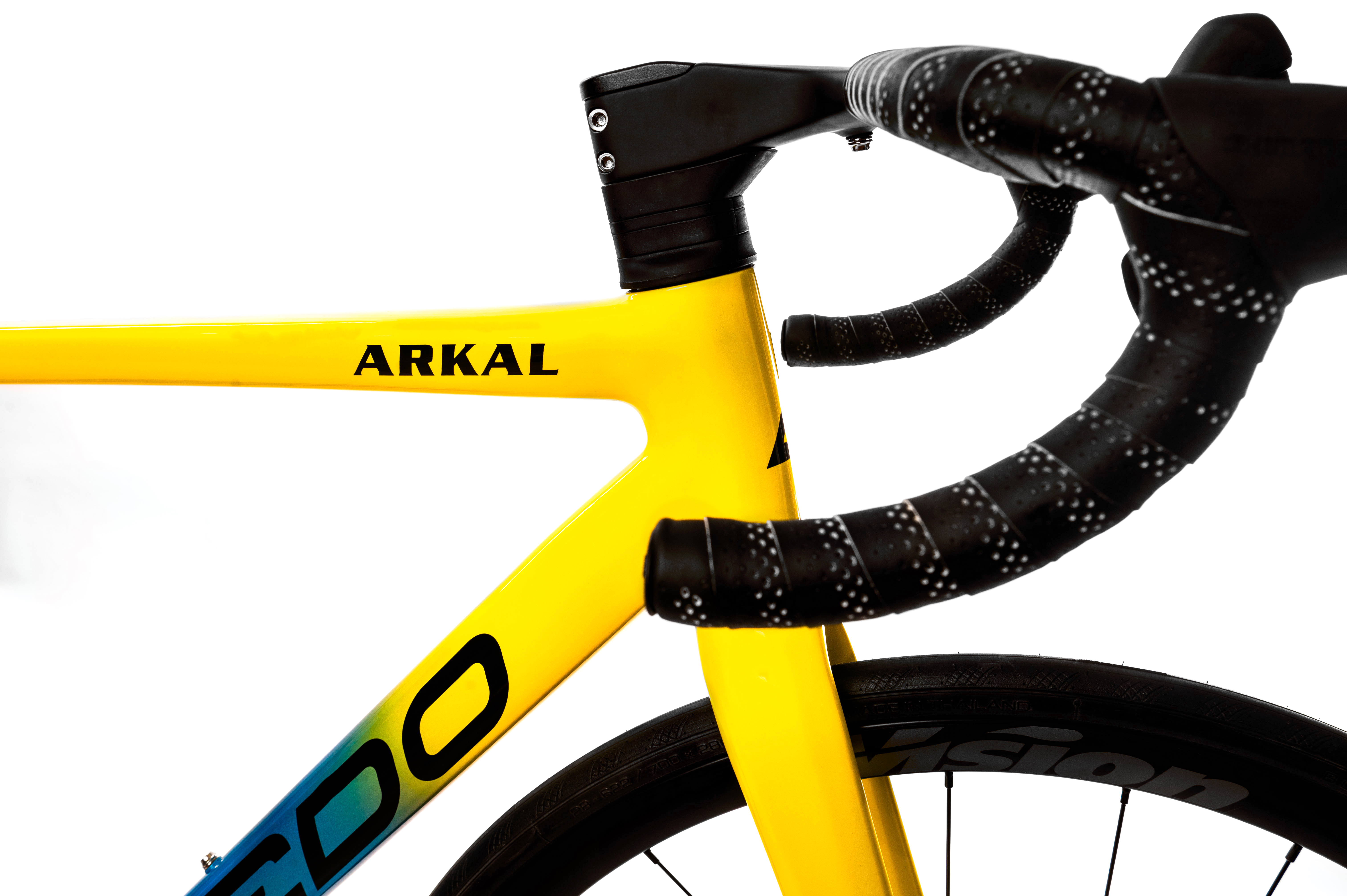 BICYKEL STEDO ARKAL 500 MODRÁ / ŽLTÁ METALÍZA 