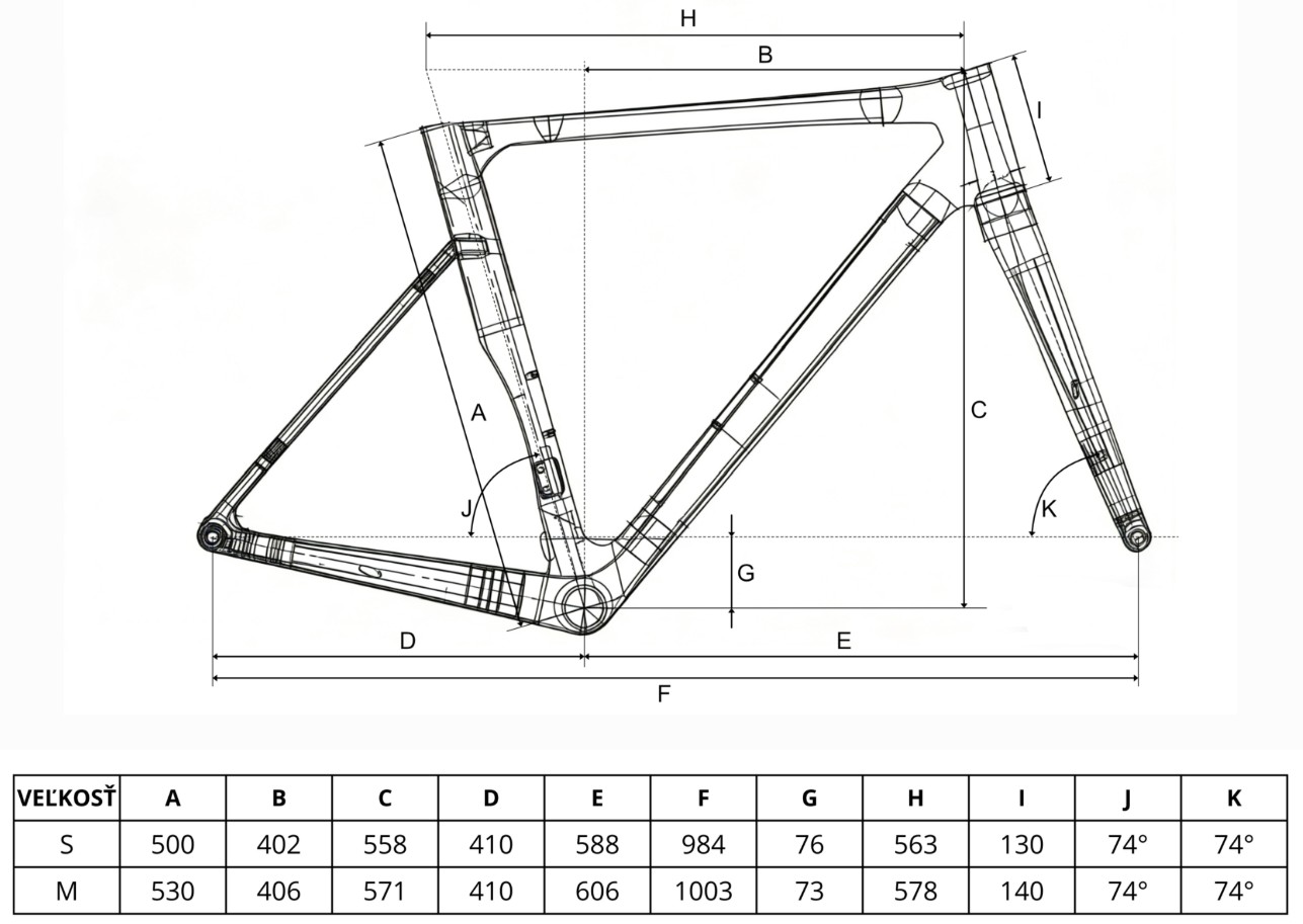 BICYKEL STEDO ARKAL 500 MODRÁ / ŽLTÁ METALÍZA 