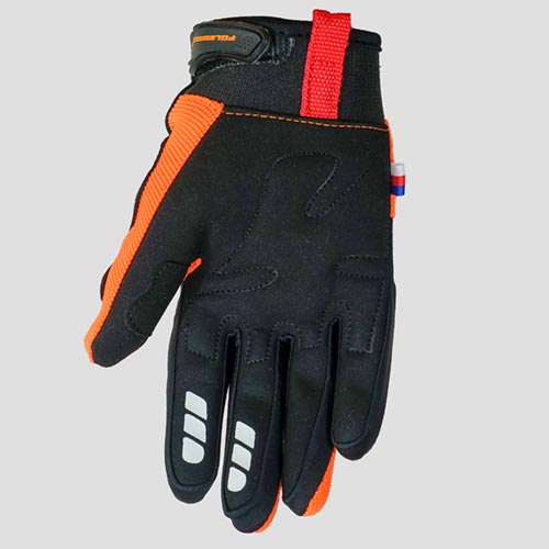 Moto rukavice MX II BABY barva oranžová vel. 3