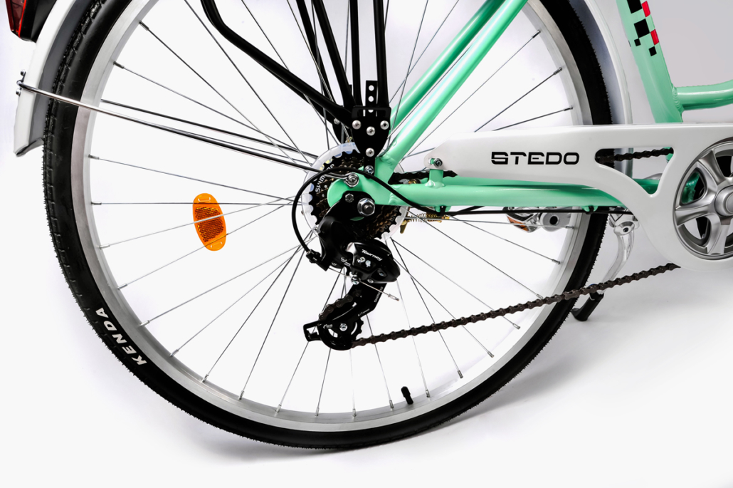 BICYKEL STEDO ROSITA 18"/28,0" 7R ZELENÁ METALÍZA