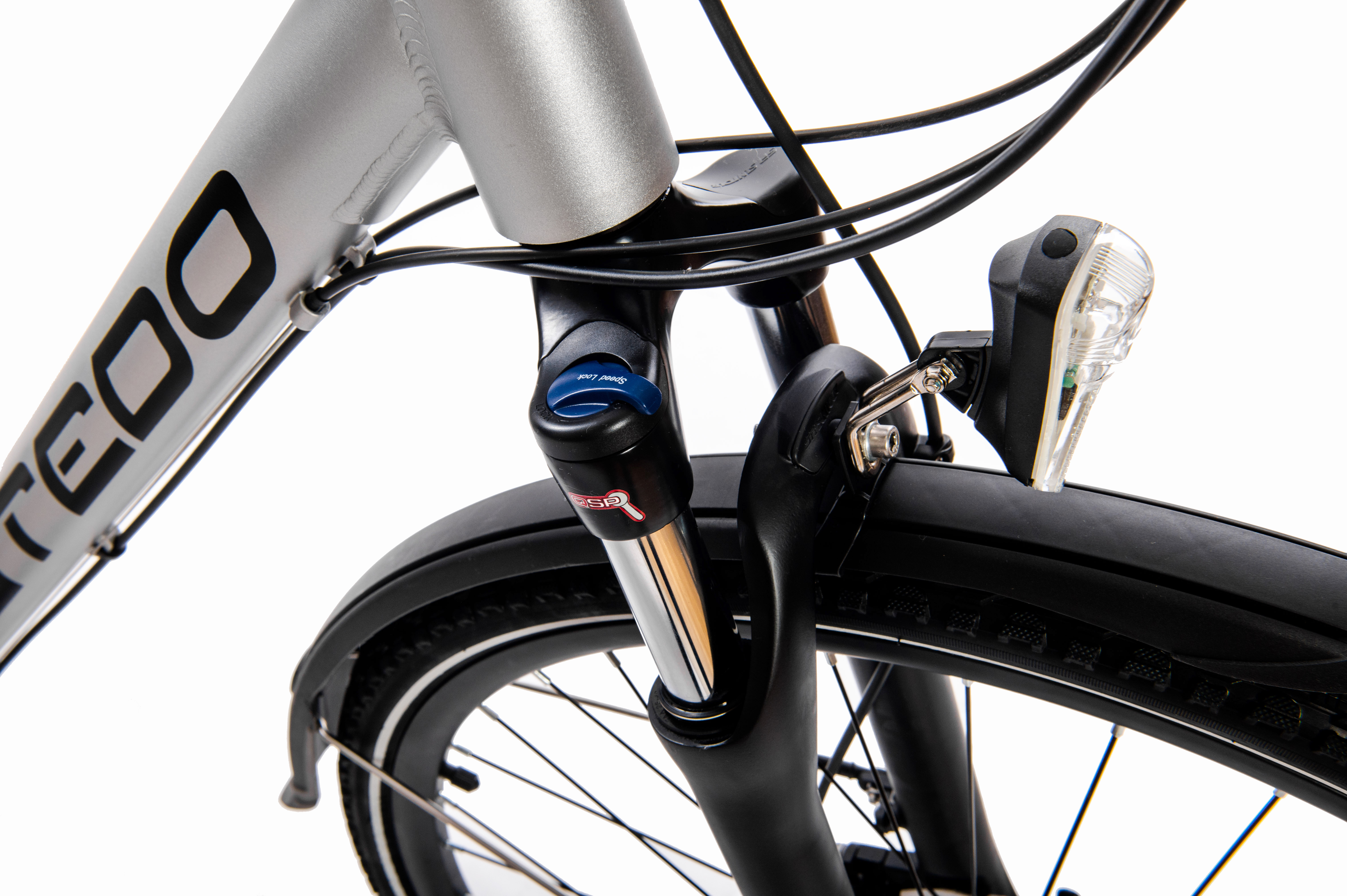 BICYKEL STEDO RUKON TOUR 18"/28,0" 27R ŠEDÁ MATNÁ