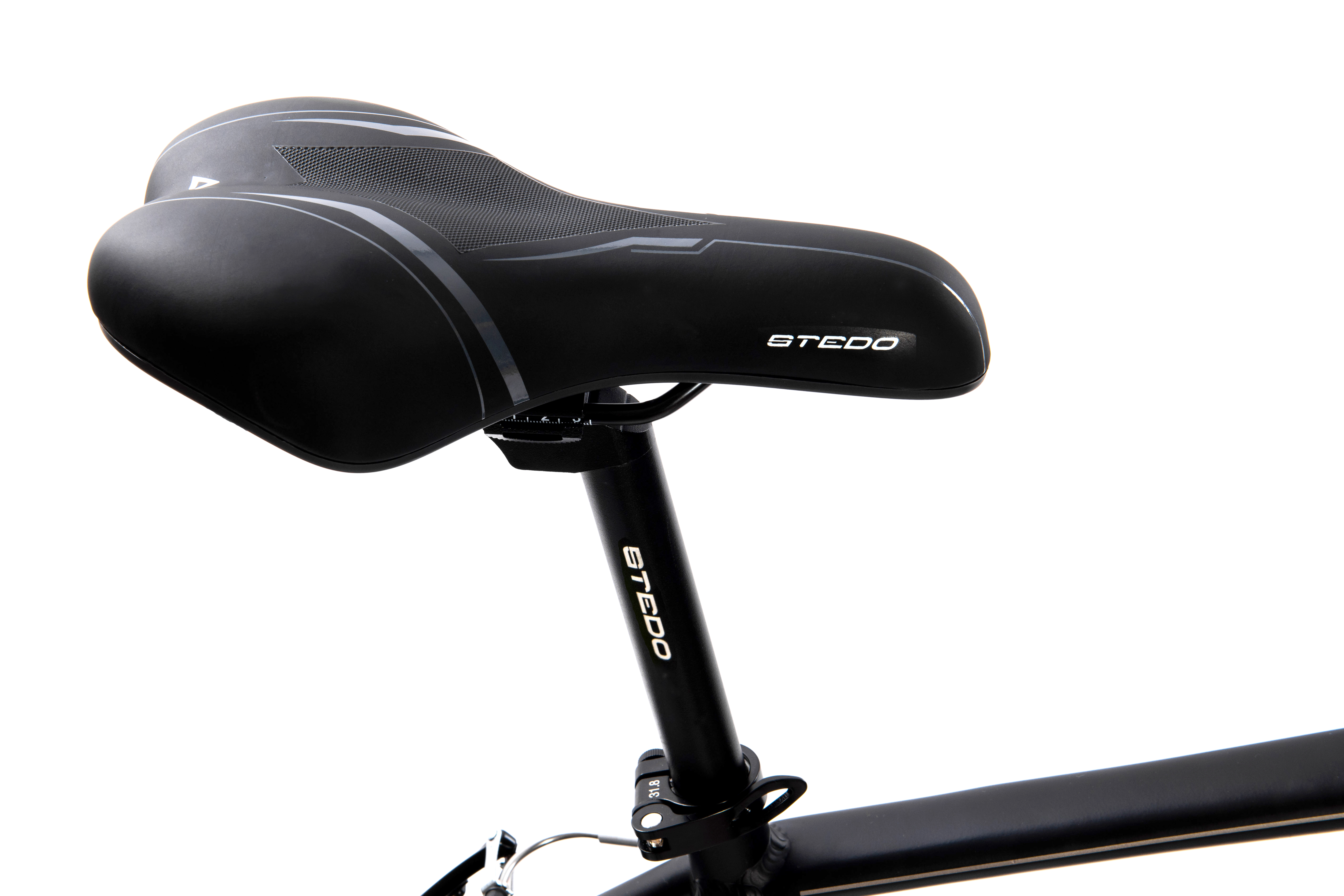 BICYKEL STEDO SONIS 18"/28,0" 24R ČIERNA MATNÁ