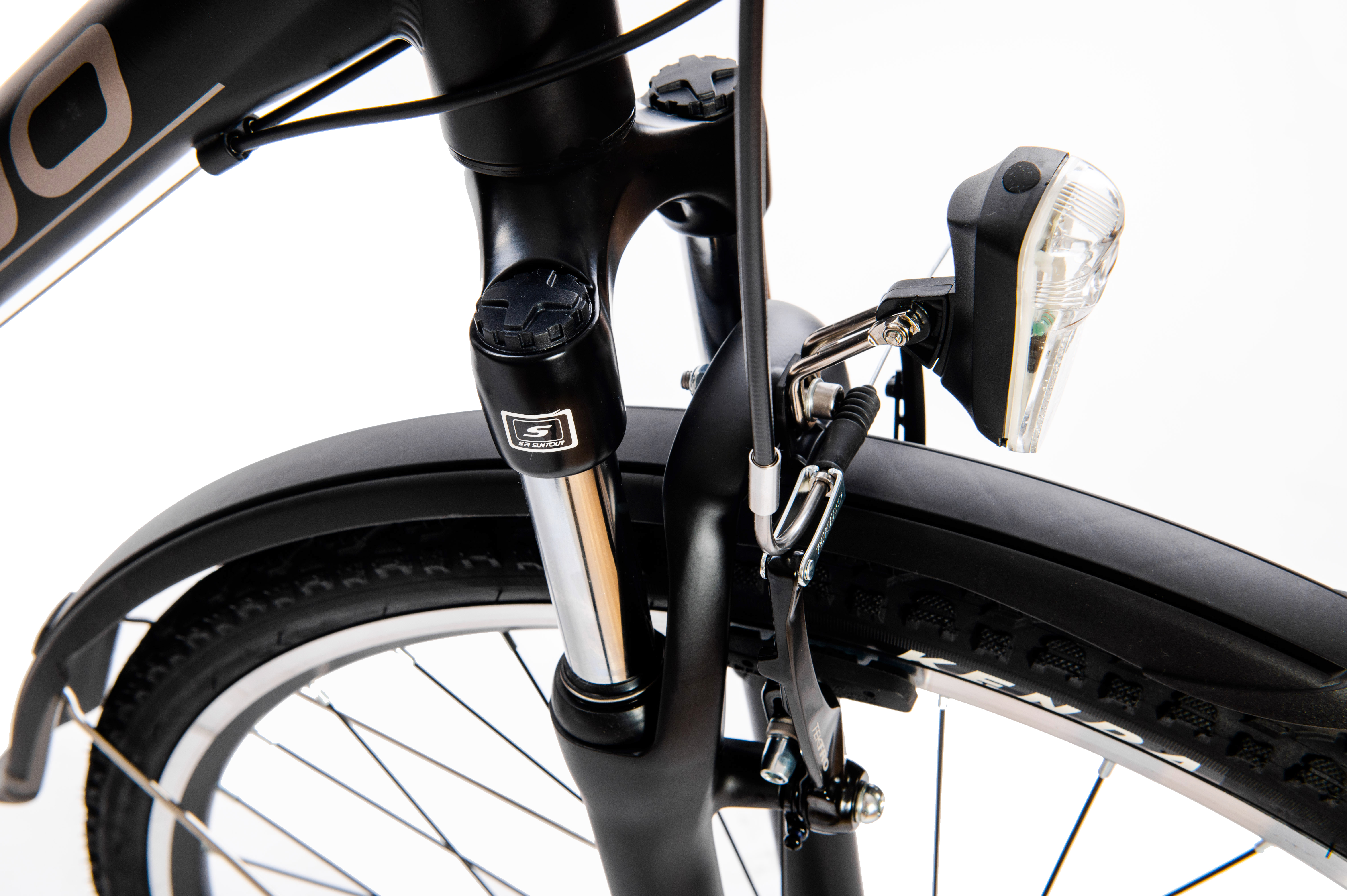 BICYKEL STEDO SONIS 18"/28,0" 24R ČIERNA MATNÁ