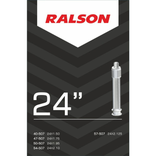 Duše Ralson 24x1,75/2,125 DV 35 mm ,balení 1 / 50 ks, 507x47/57