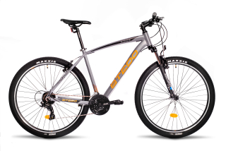 BICYKEL STEDO CODE  18"/29,0", 14,4kg, 24R ŠEDÁ MATNÁ