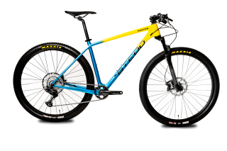 BICYKEL STEDO HANTOR 19"/29" 11,9Kg MODRÁ / ŽLTÁ METALÍZA