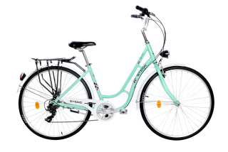 BICYKEL STEDO ROSITA 18"/28,0" 7R ZELENÁ METALÍZA