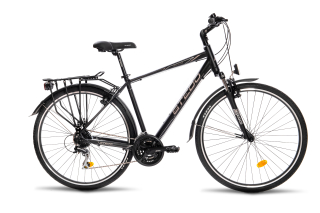 BICYKEL STEDO SONIS TOUR 18"/28,0" 24R ČIERNA MATNÁ